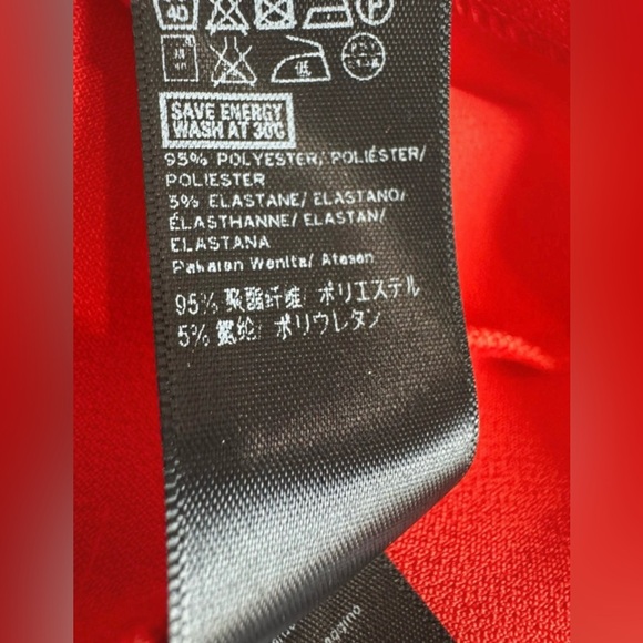 Topshop Orange 1960s-style popper shift dress Size US 4 - Picture 7 of 9